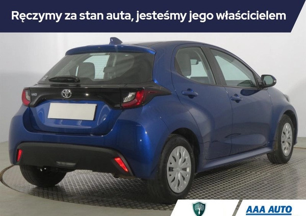 Toyota Yaris cena 67000 przebieg: 47823, rok produkcji 2022 z Tychowo małe 211